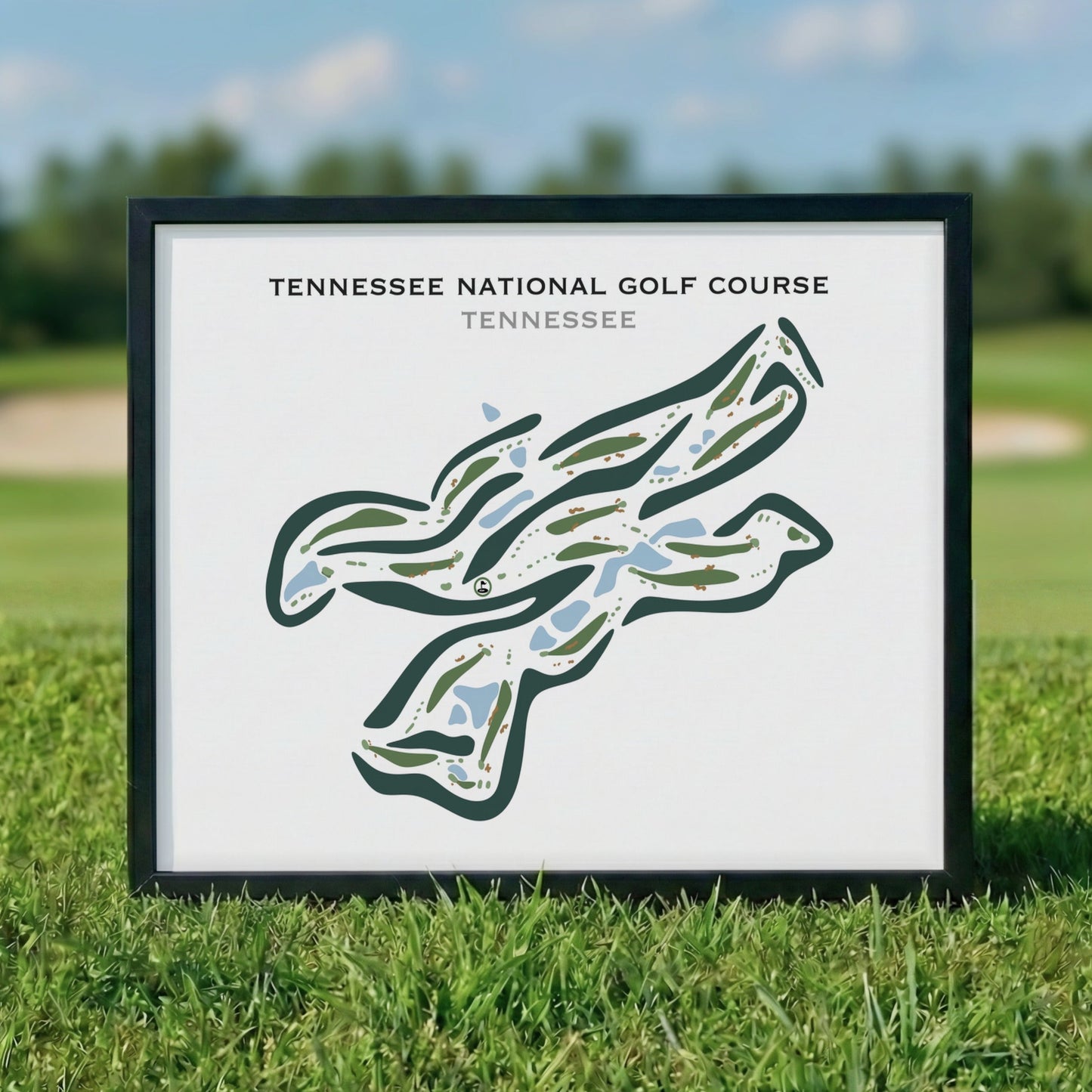 Tennessee National Golf Course, Loudon, Tennessee - Printed Golf Courses