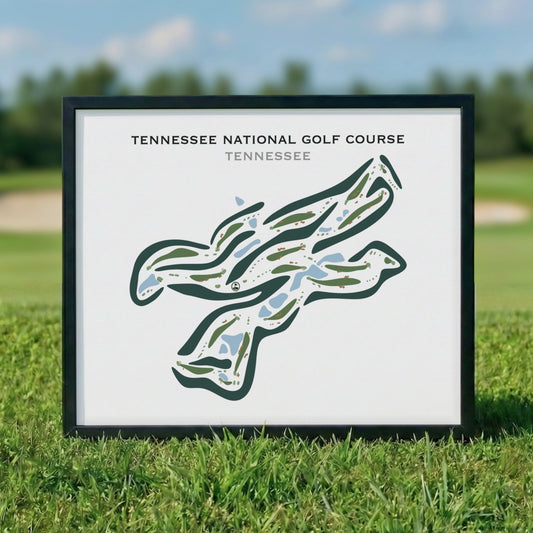 Tennessee National Golf Course, Loudon, Tennessee - Printed Golf Courses