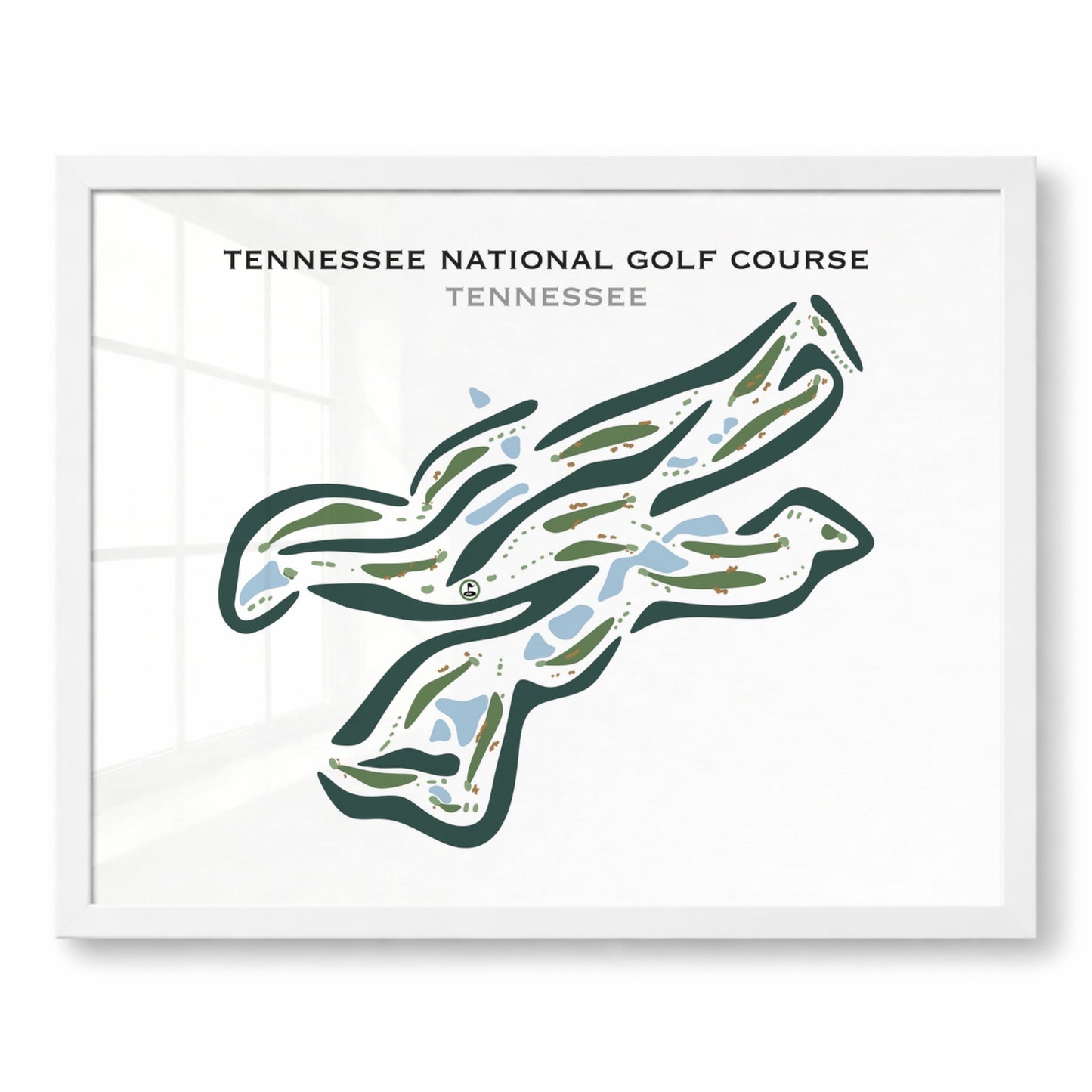 Tennessee National Golf Course, Loudon, Tennessee - Printed Golf Courses