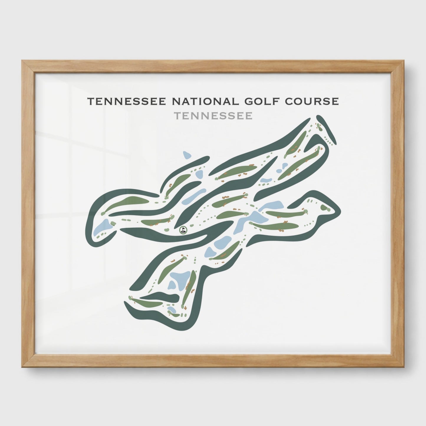 Tennessee National Golf Course, Loudon, Tennessee - Printed Golf Courses