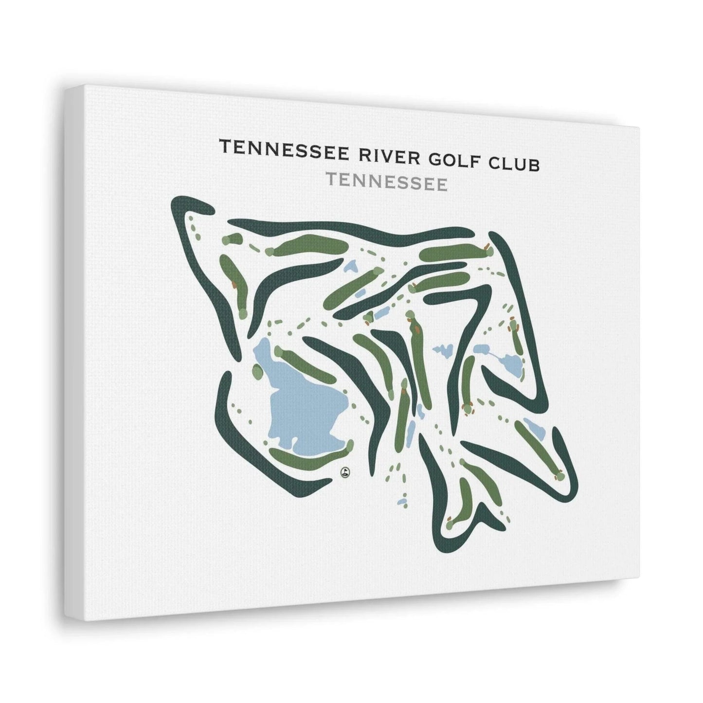 Tennessee River Golf Club, Tennessee - Printed Golf Course