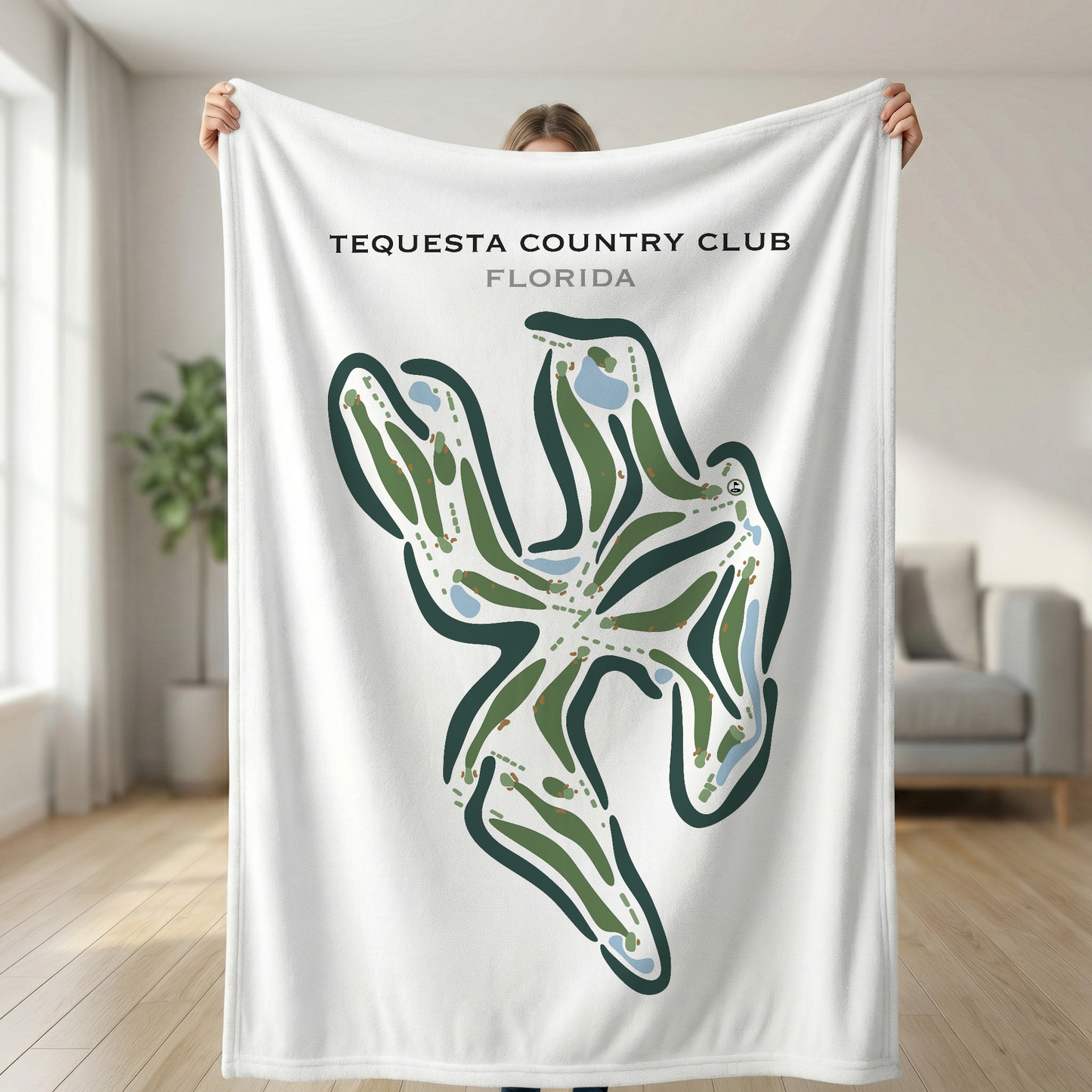 Tequesta Country Club, Florida - Printed Golf Courses