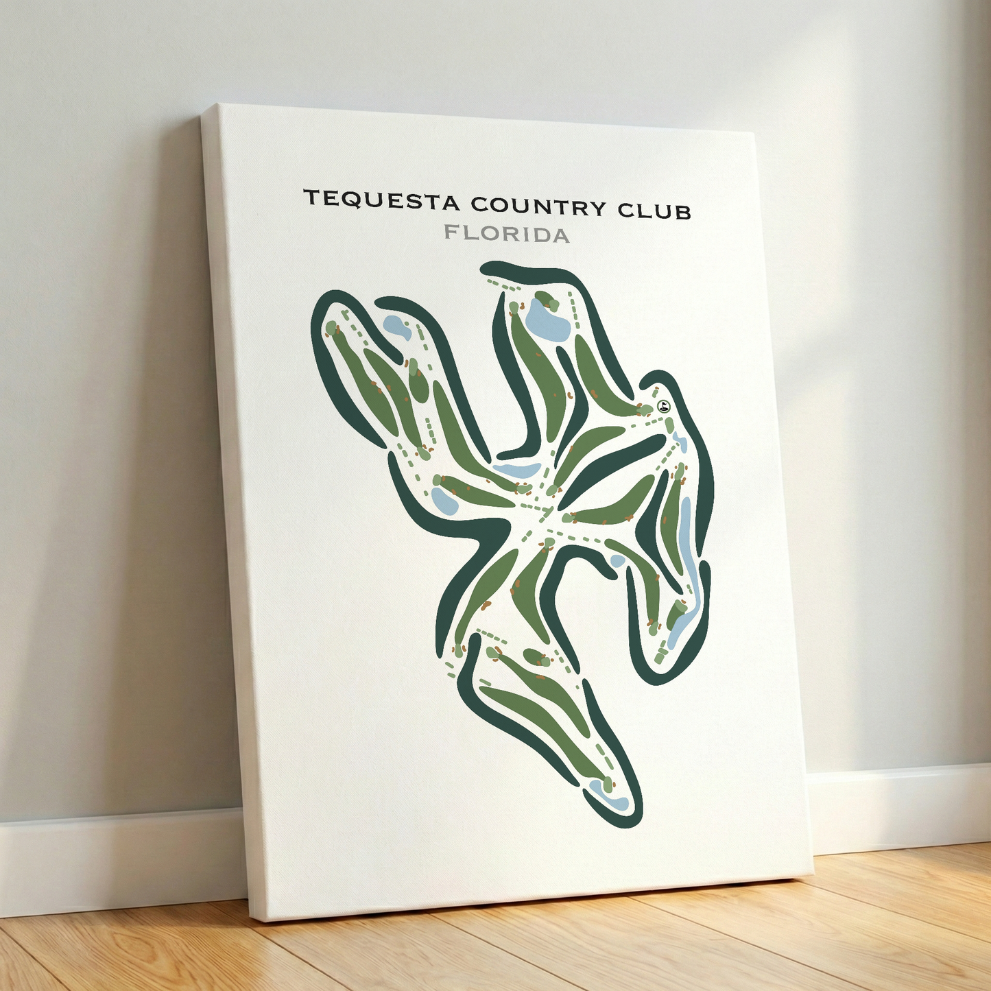 Tequesta Country Club, Florida - Printed Golf Courses