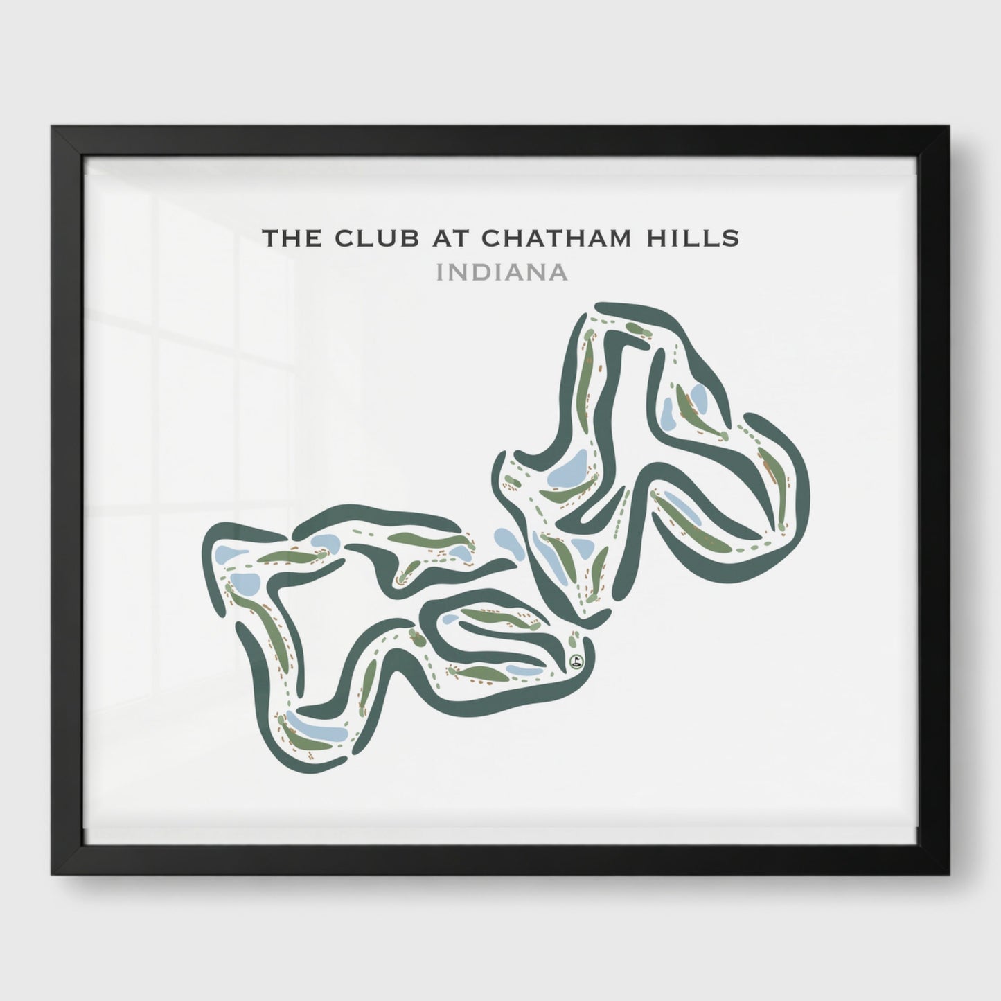 The Club at Chatham Hills, Indiana - Printed Golf Courses