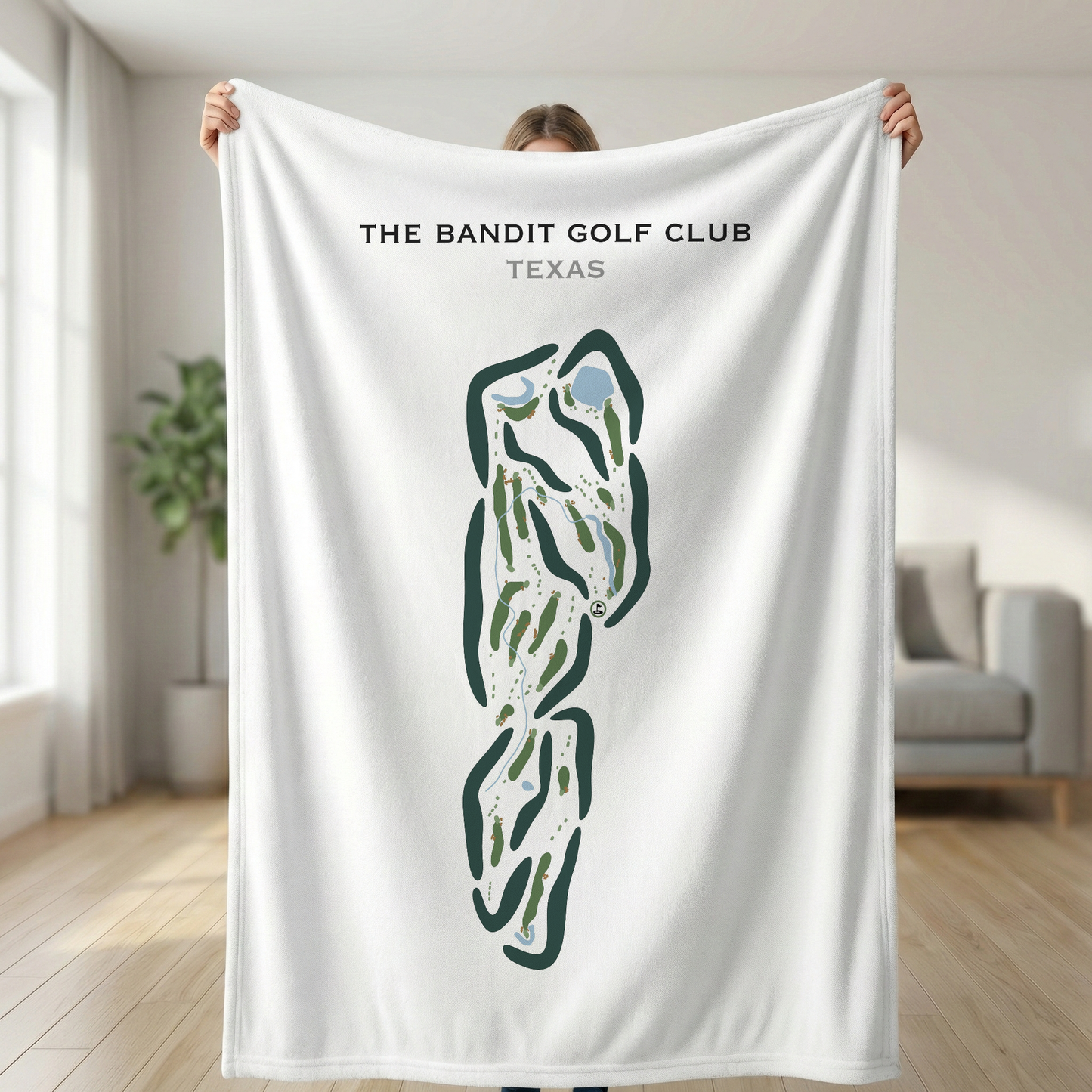 The Bandit Golf Club, Texas - Printed Golf Courses