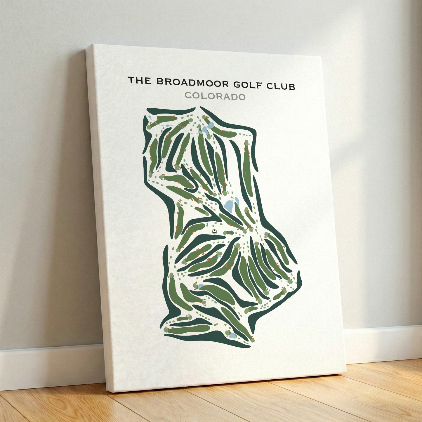 The Broadmoor Golf Club, Colorado - Printed Golf Courses