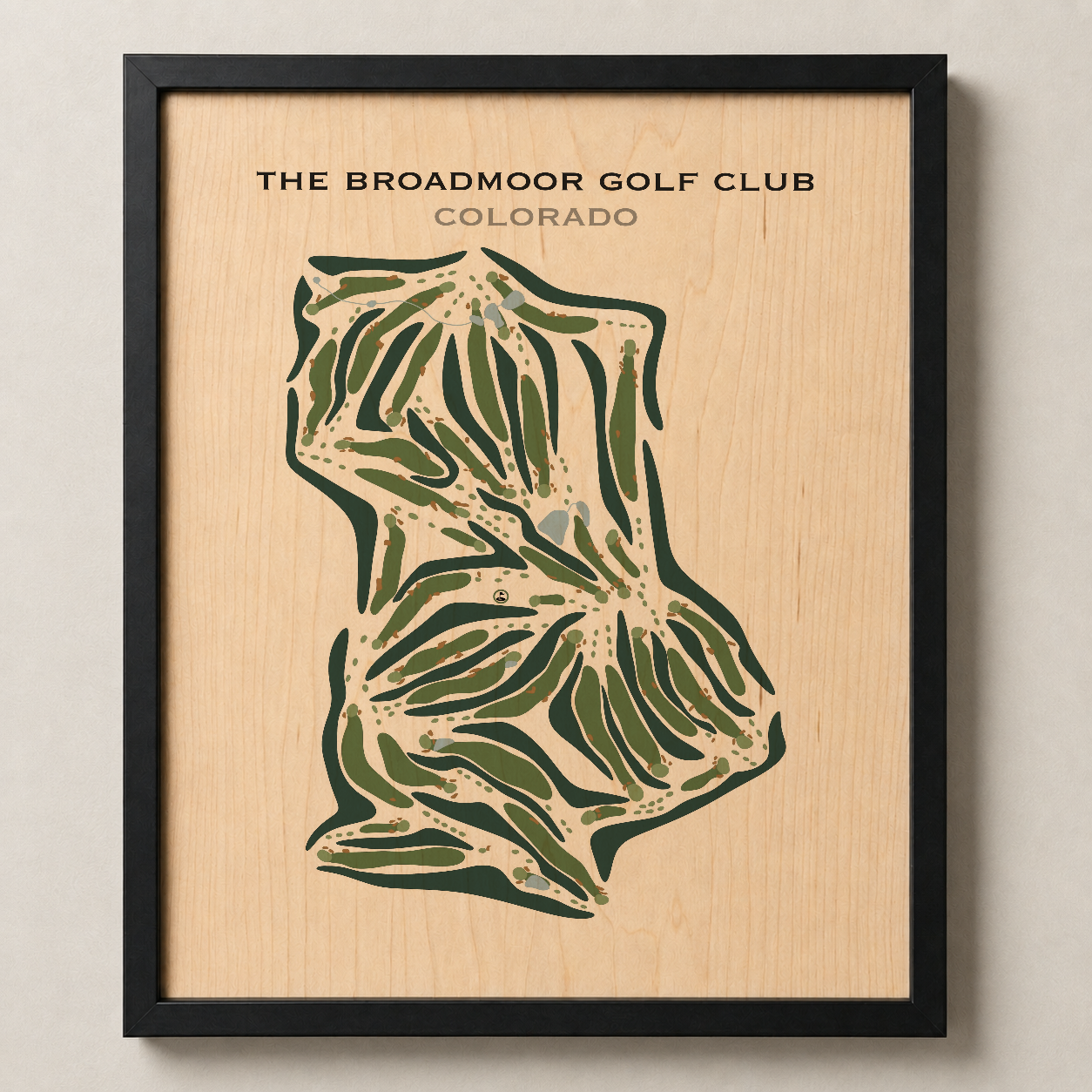 The Broadmoor Golf Club, Colorado - Printed Golf Courses
