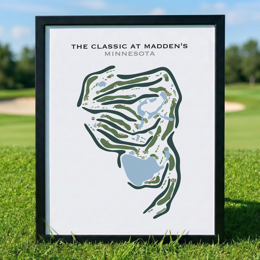 The Classic at Madden's On Gull Lake, Minnesota - Printed Golf Courses