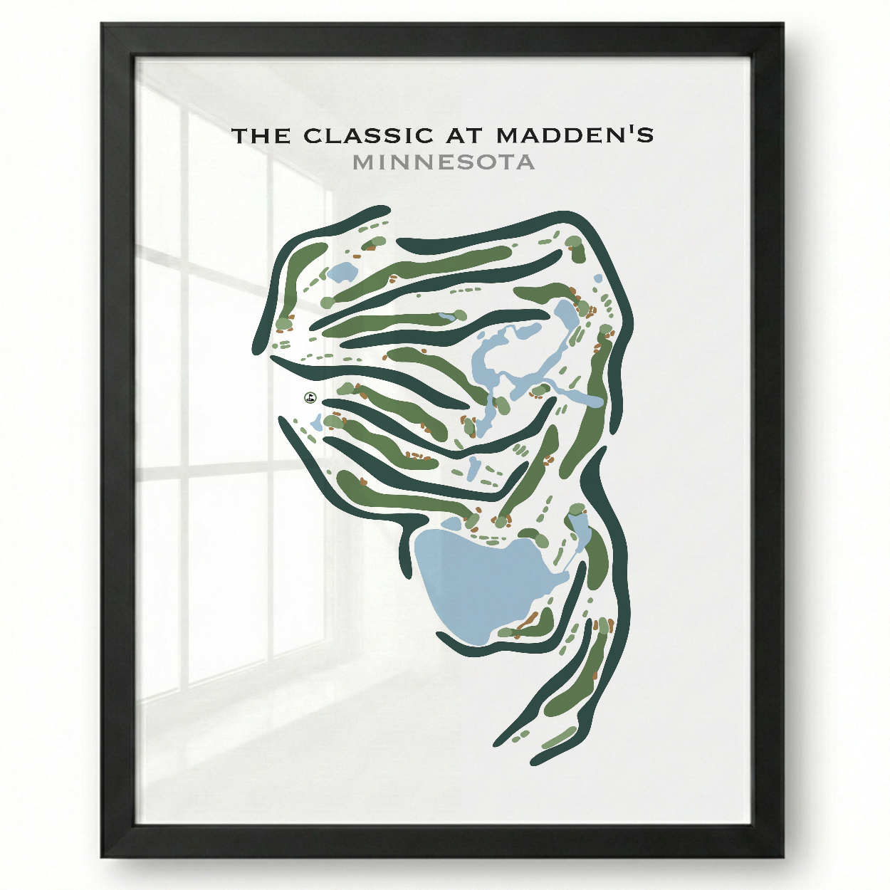 The Classic at Madden's On Gull Lake, Minnesota - Printed Golf Courses