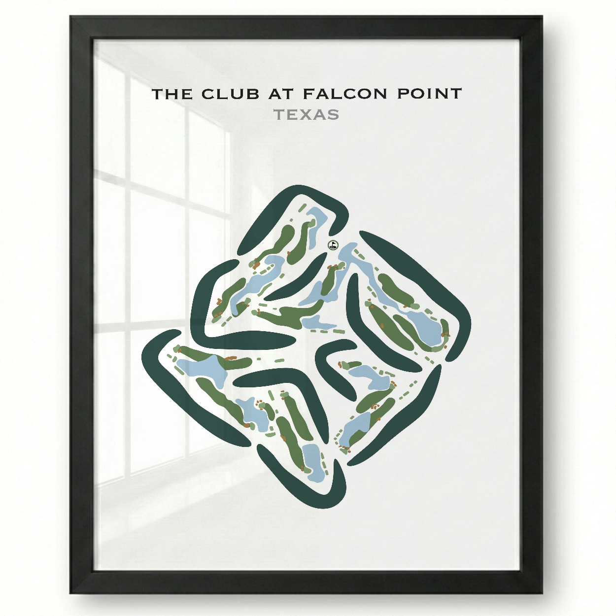 The Club at Falcon Point, Texas - Printed Golf Courses