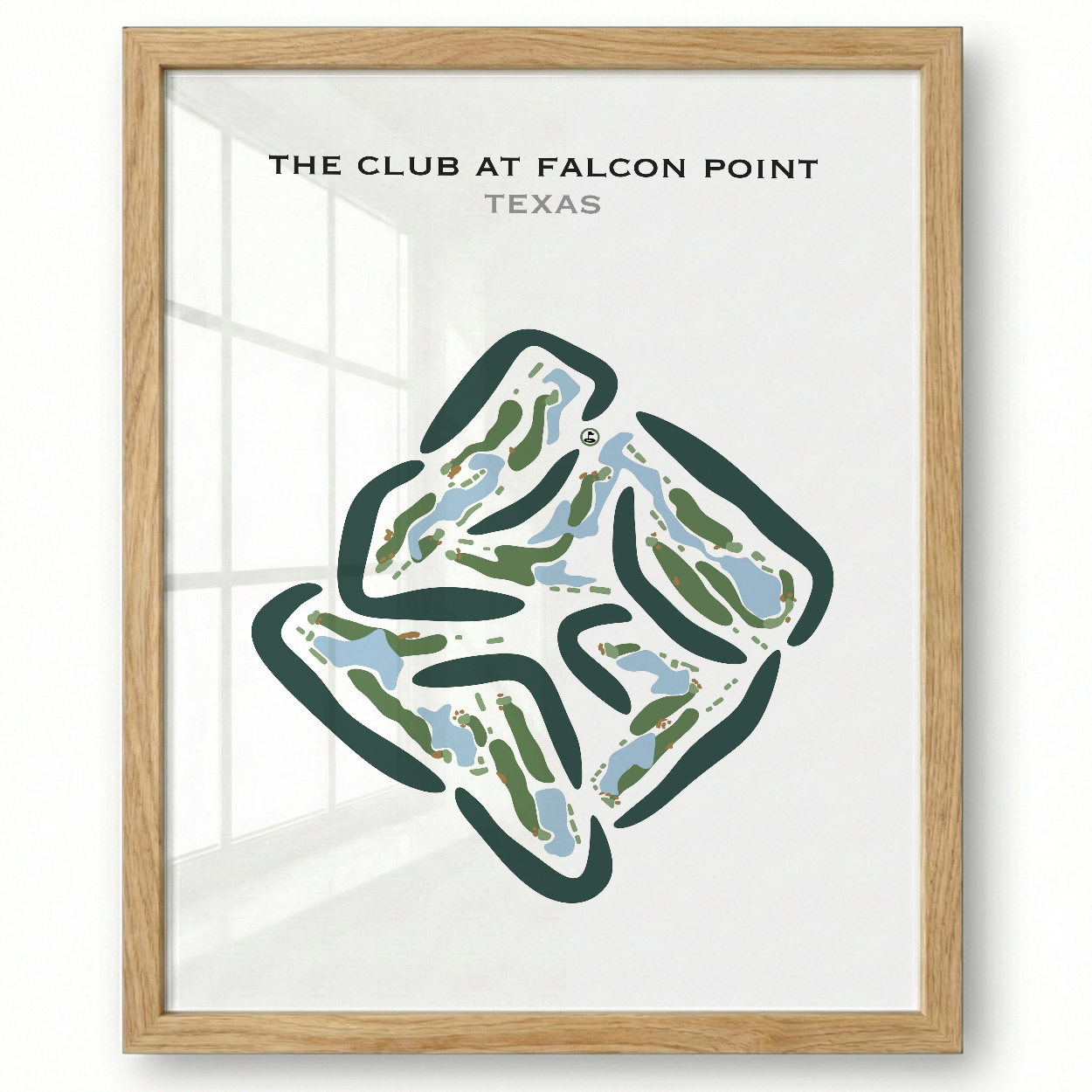 The Club at Falcon Point, Texas - Printed Golf Courses
