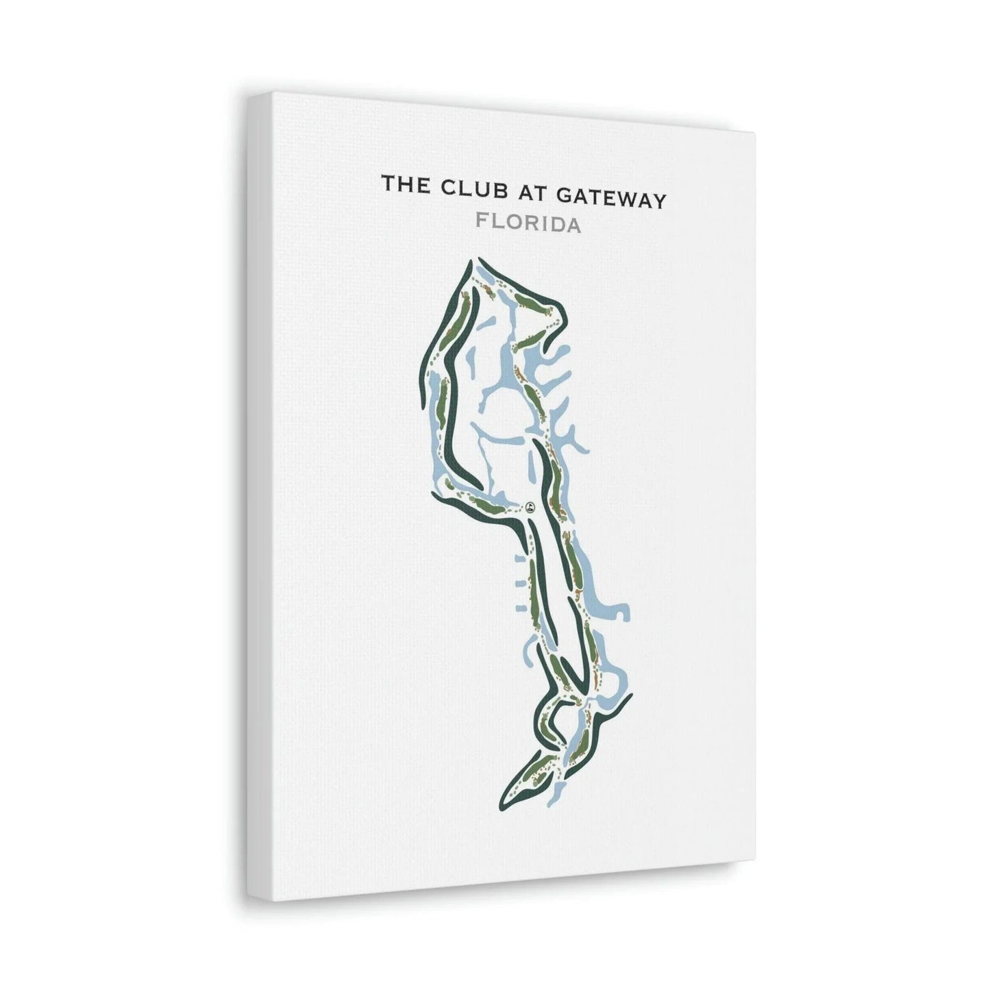 The Club at Gateway, Florida - Printed Golf Courses