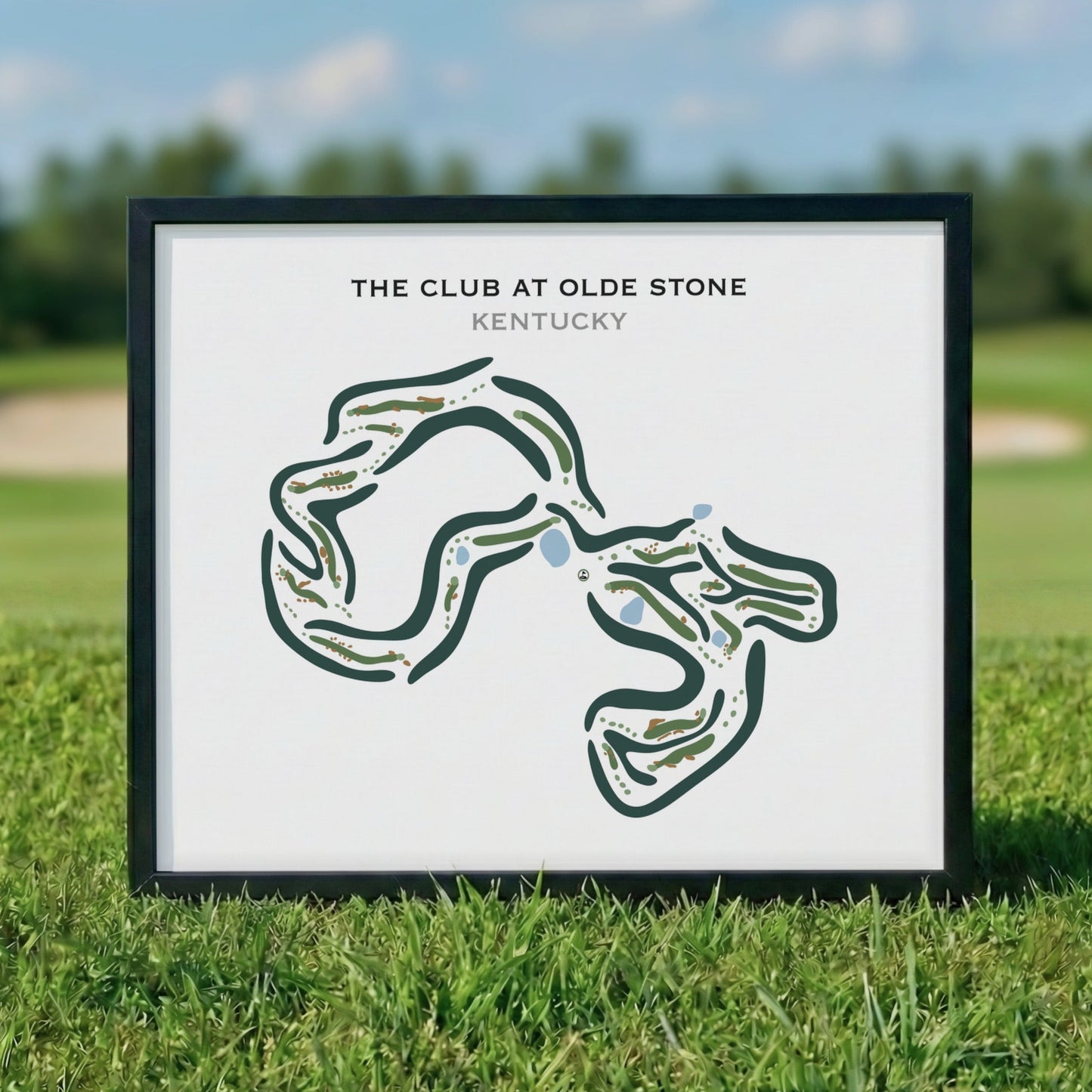 The Club at Olde Stone, Kentucky - Printed Golf Courses