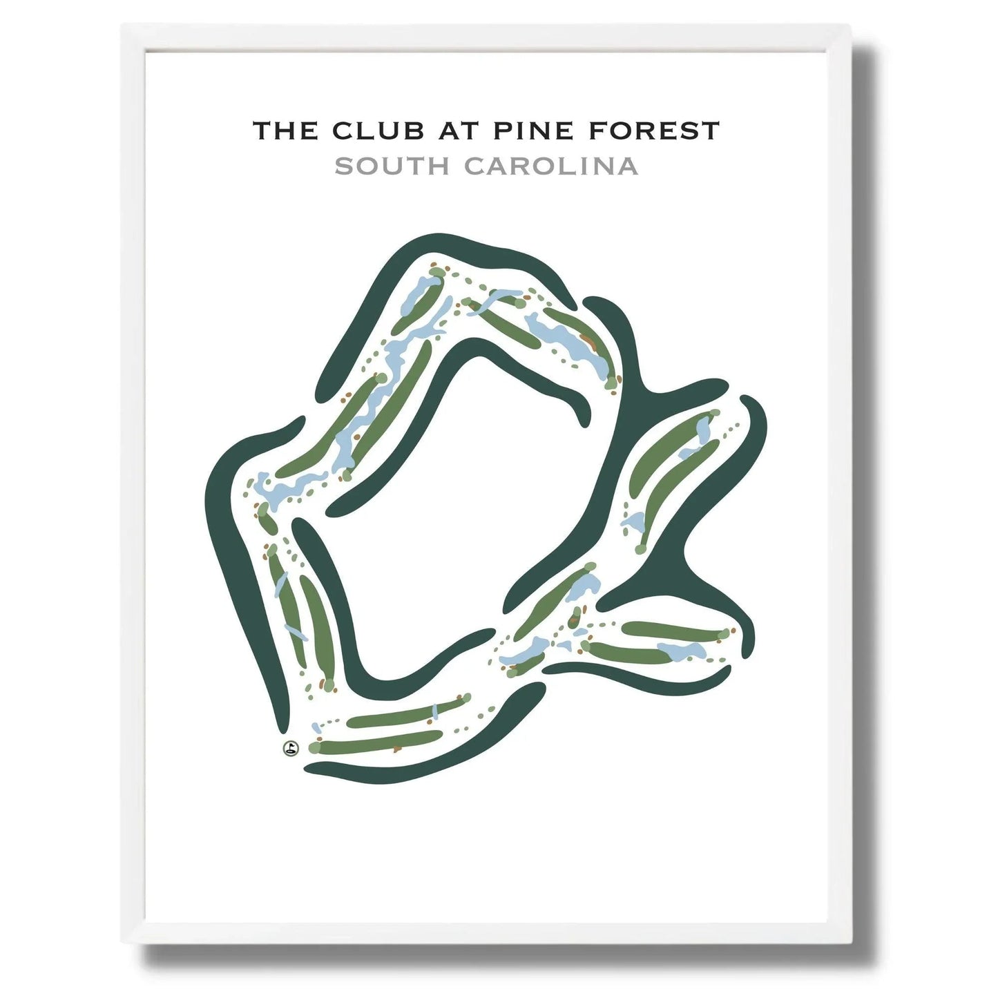 The Club at Pine Forest, South Carolina - Printed Golf Courses