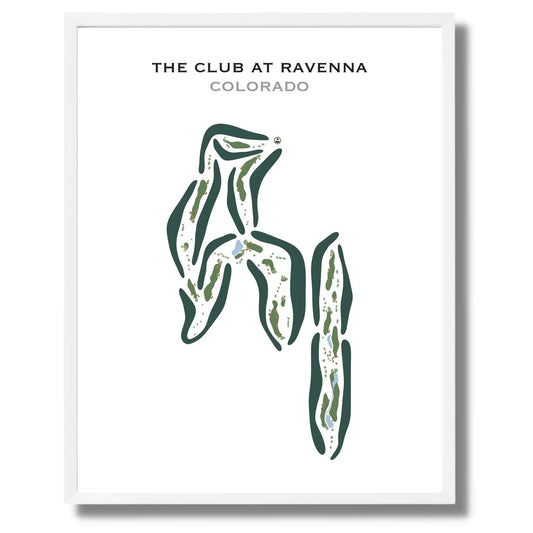 The Club at Ravenna, Colorado - Printed Golf Courses