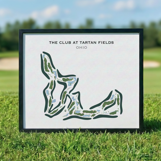 The Club at Tartan Fields, Ohio - Printed Golf Course