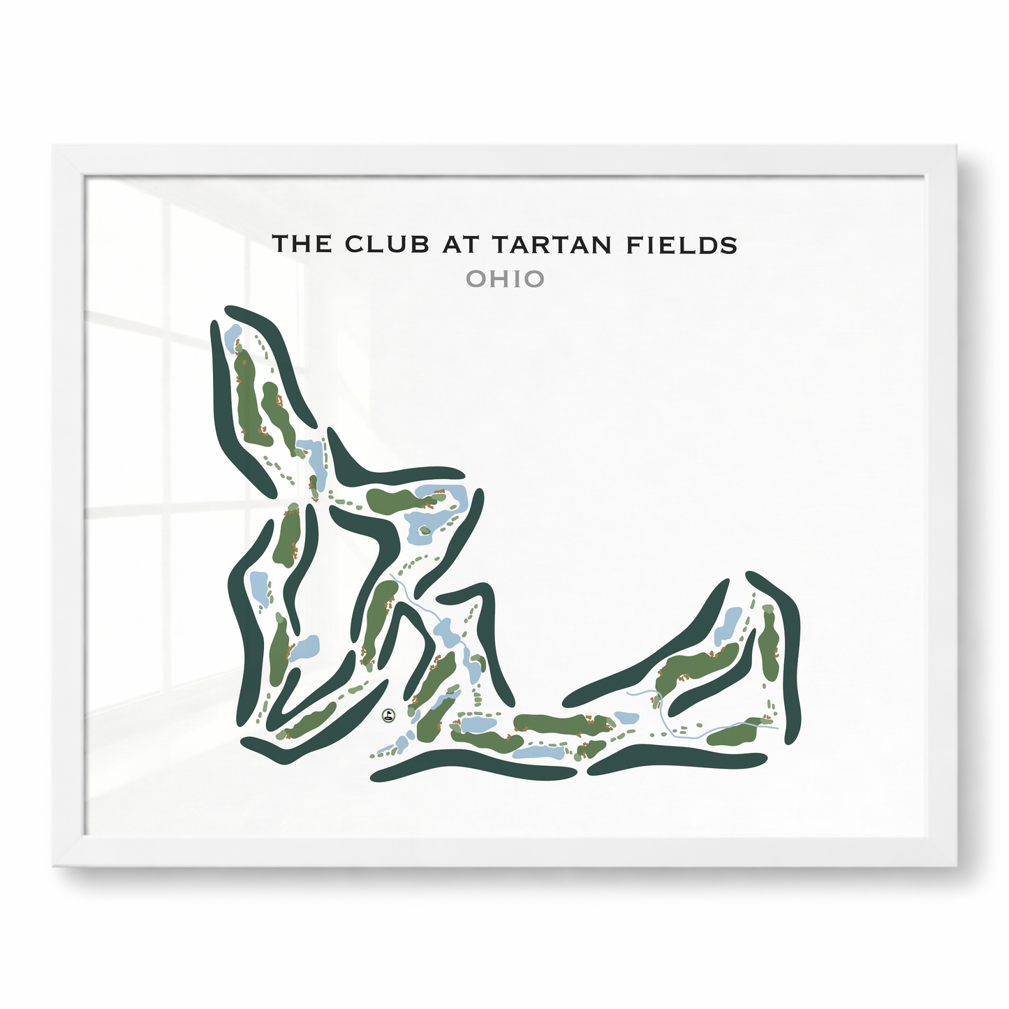 The Club at Tartan Fields, Ohio - Printed Golf Course