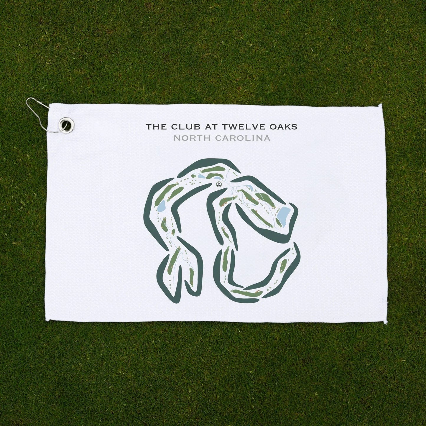The Club at Twelve Oaks, North Carolina - Printed Golf Courses