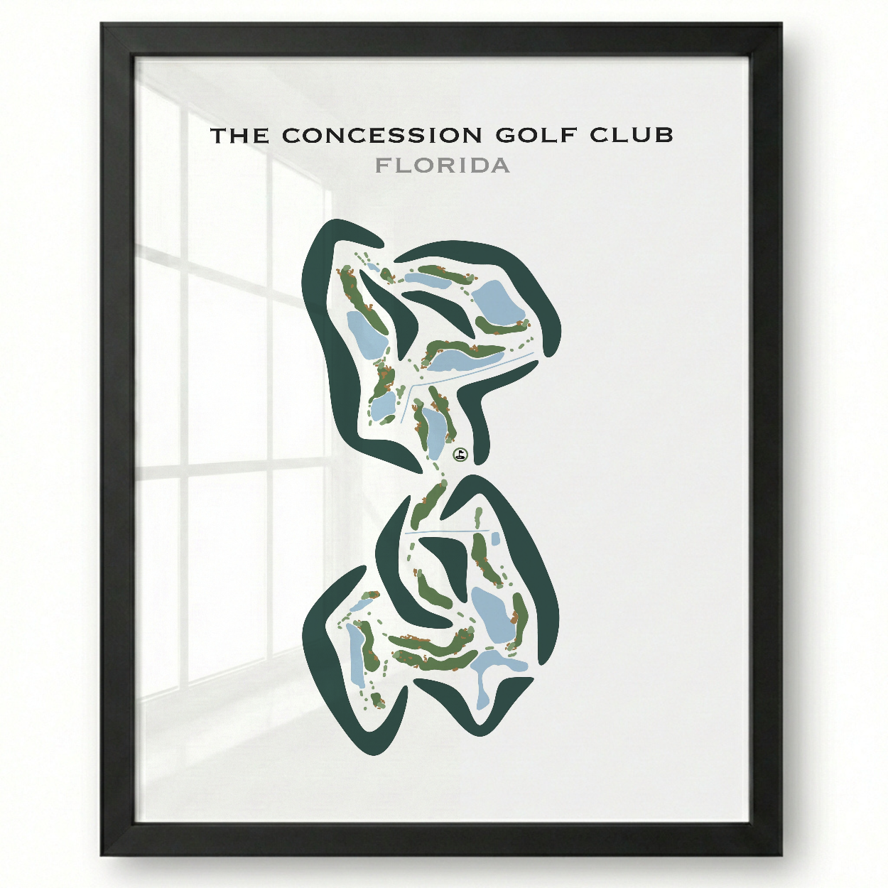 The Concession Golf Club, Florida - Printed Golf Courses