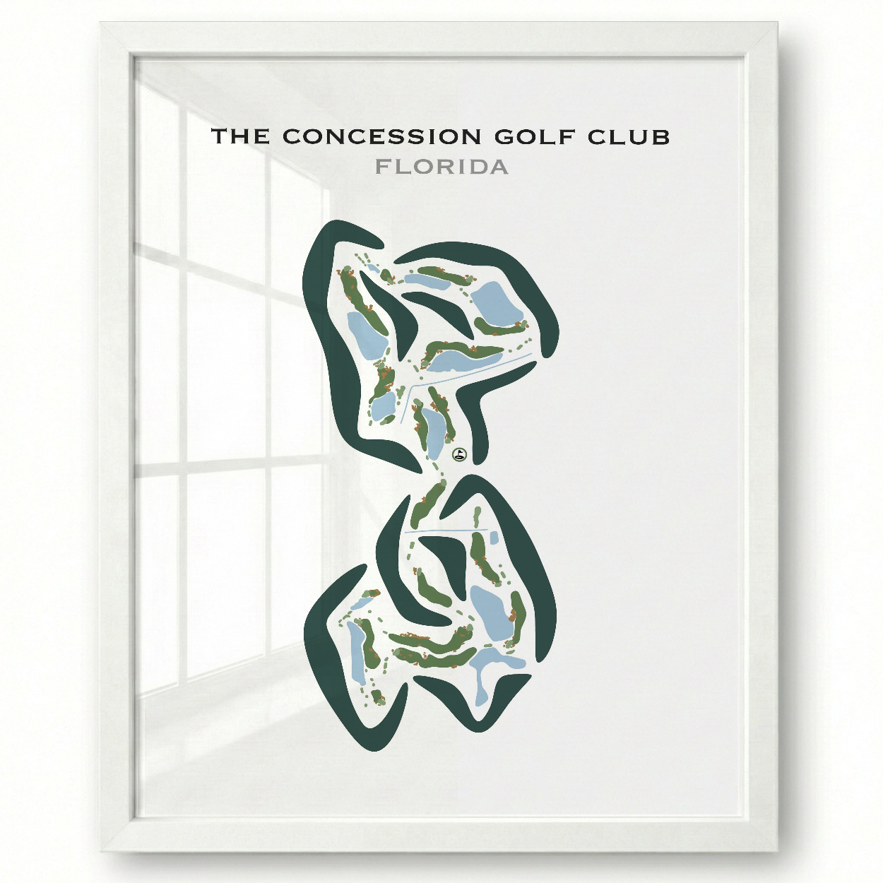 The Concession Golf Club, Florida - Printed Golf Courses