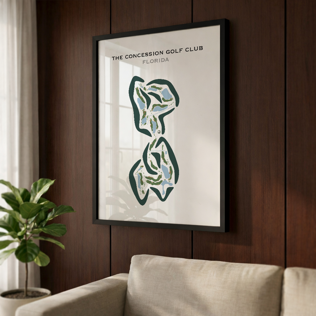 The Concession Golf Club, Florida - Printed Golf Courses