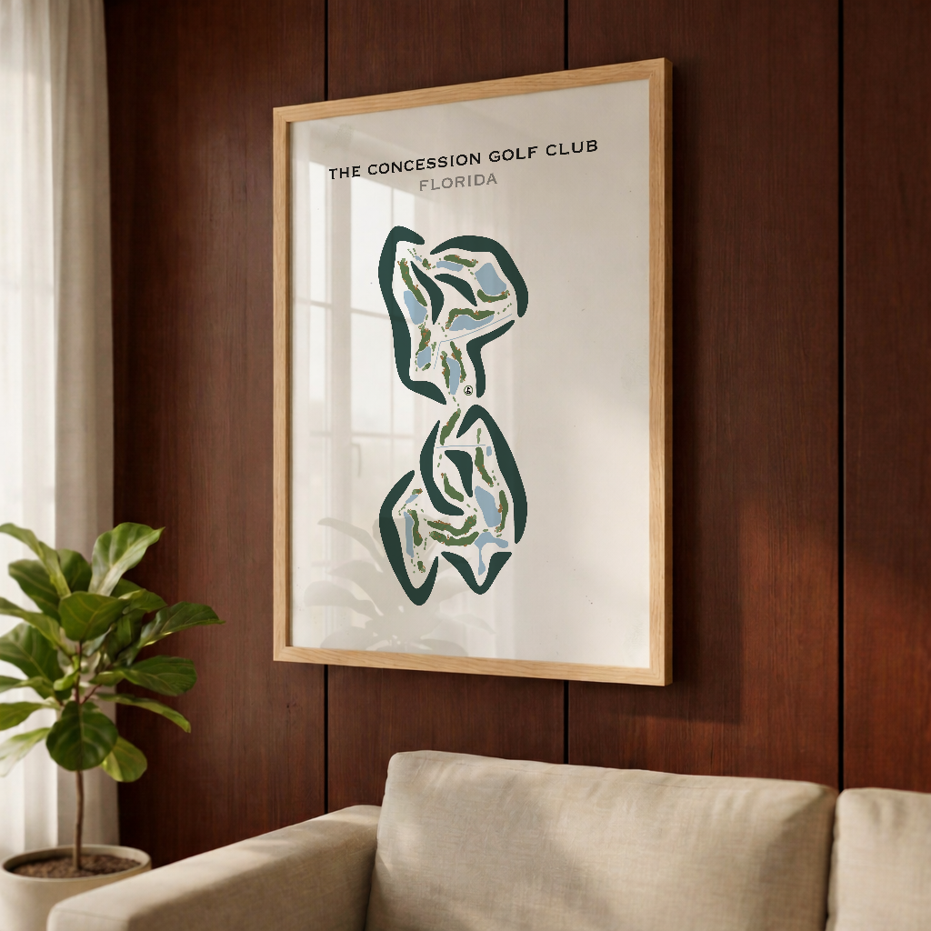 The Concession Golf Club, Florida - Printed Golf Courses