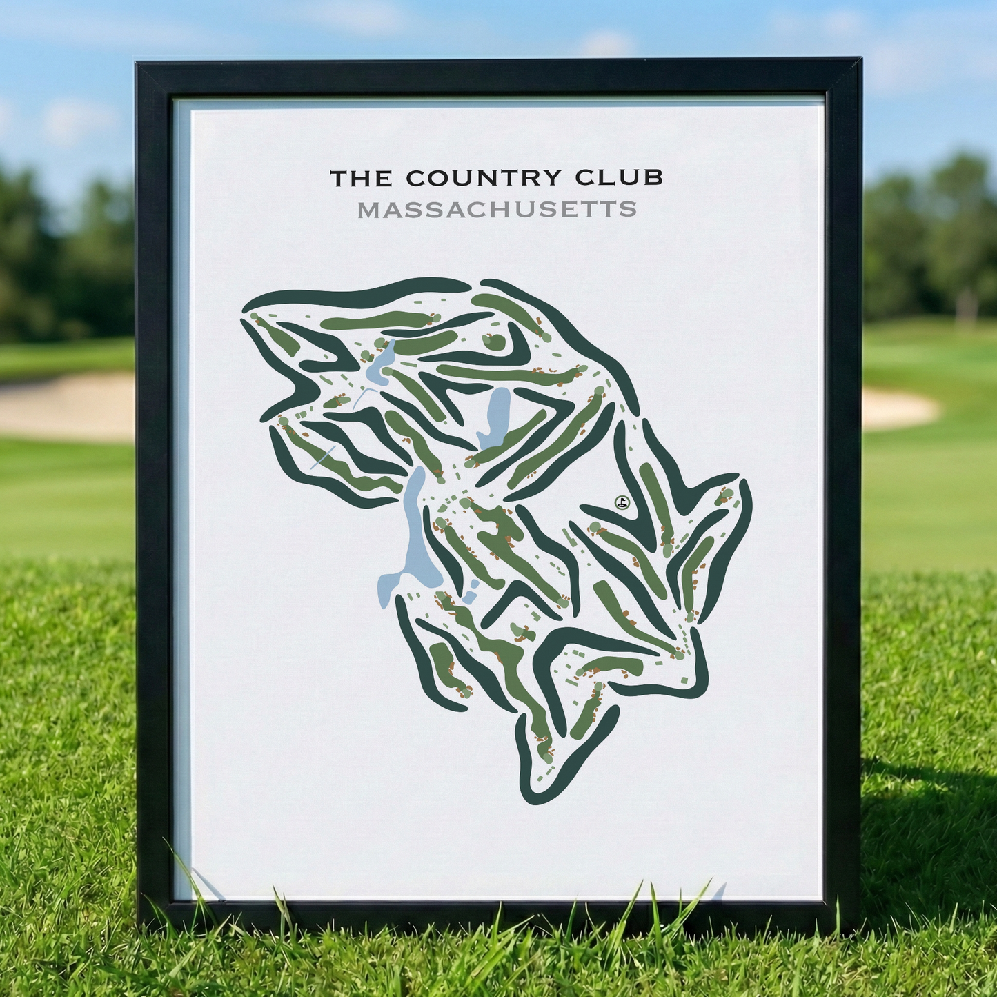 The Country Club, Massachusetts - Printed Golf Courses