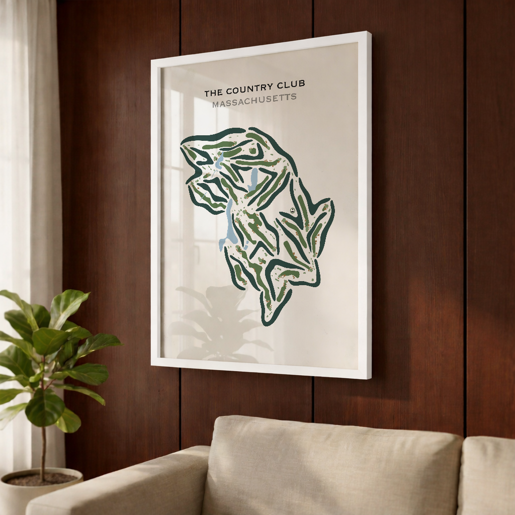 The Country Club, Massachusetts - Printed Golf Courses