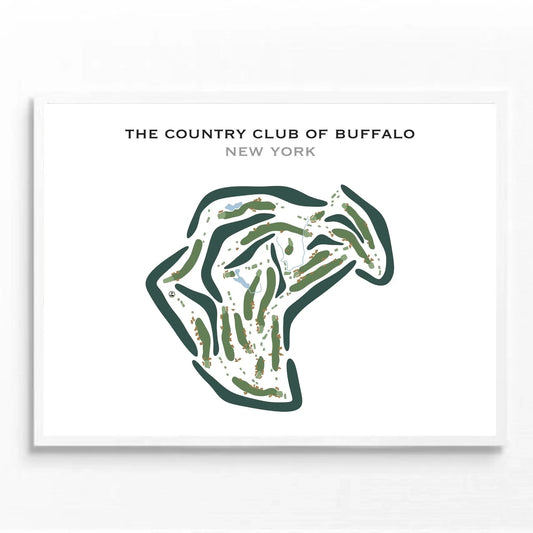 The Country Club of Buffalo, New York - Printed Golf Courses