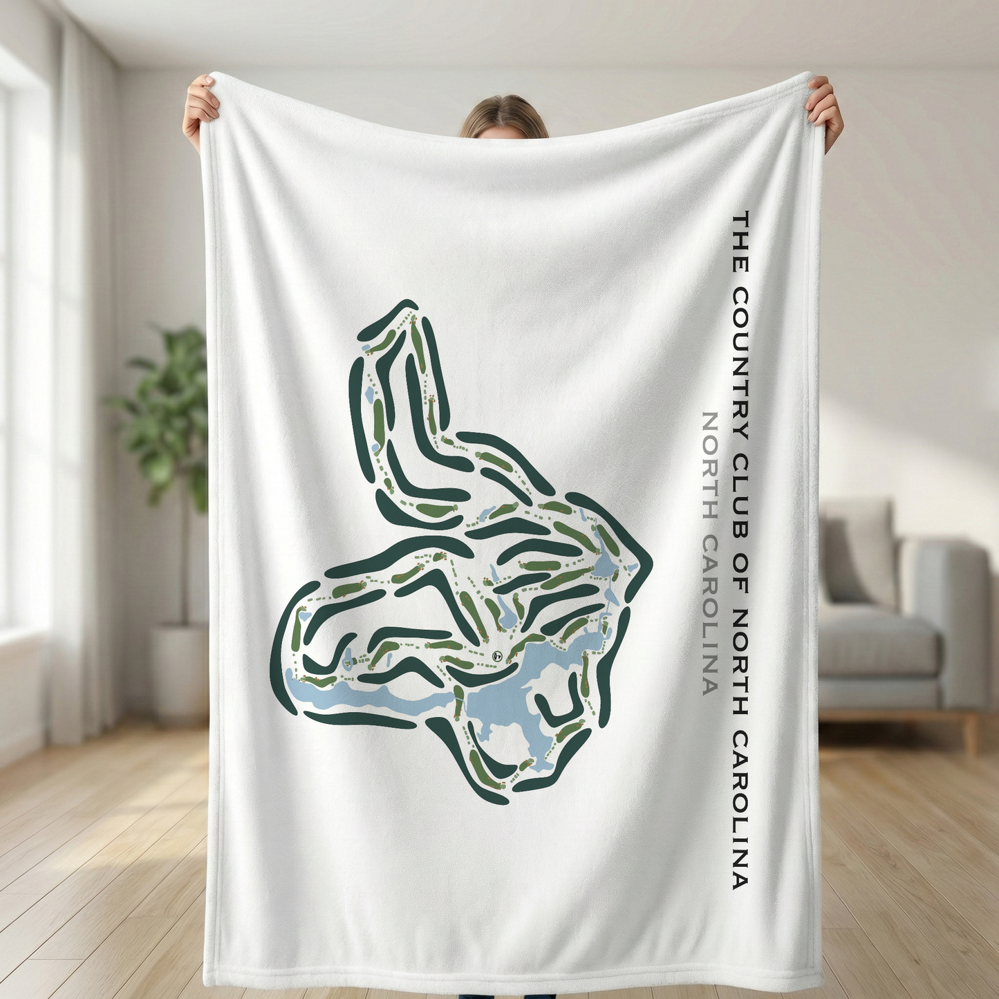 The Country Club of North Carolina, North Carolina - Printed Golf Courses