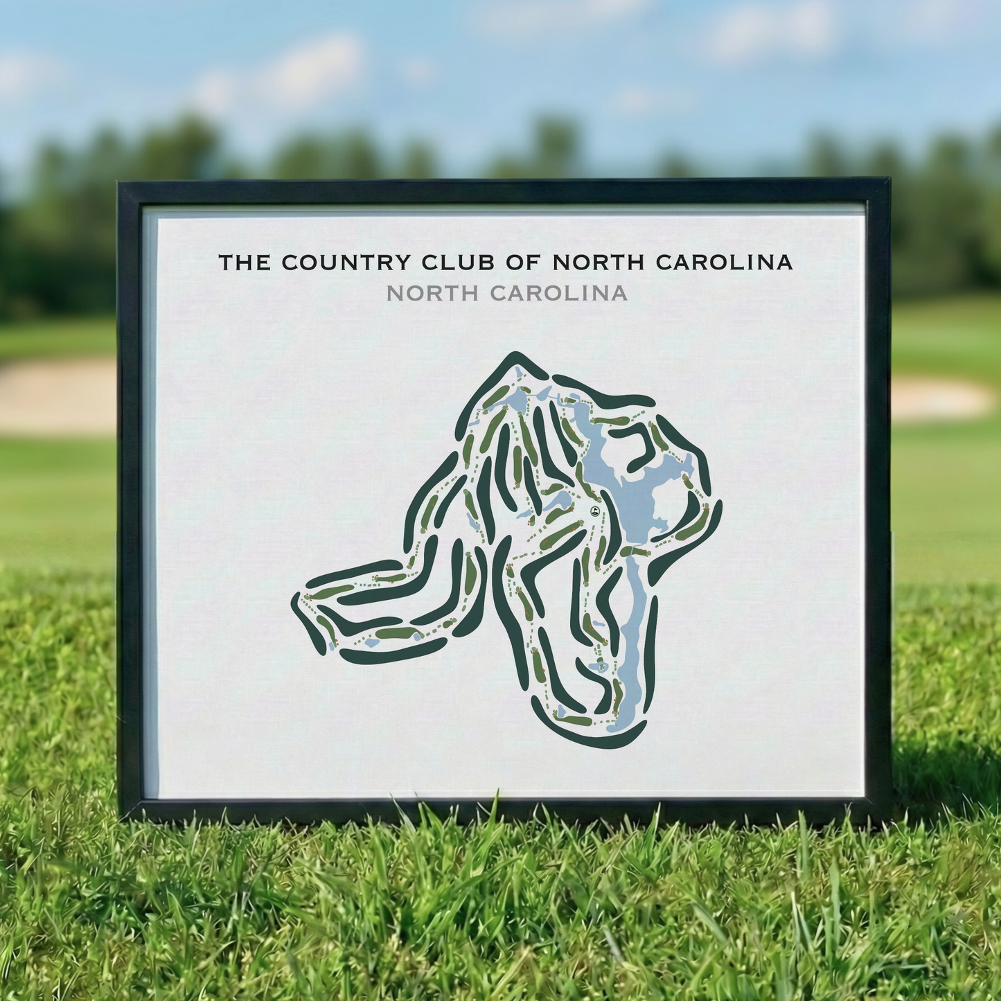 The Country Club of North Carolina, North Carolina - Printed Golf Courses