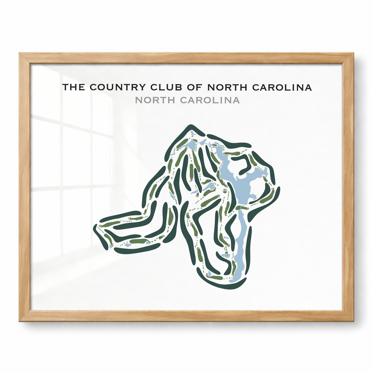 The Country Club of North Carolina, North Carolina - Printed Golf Courses