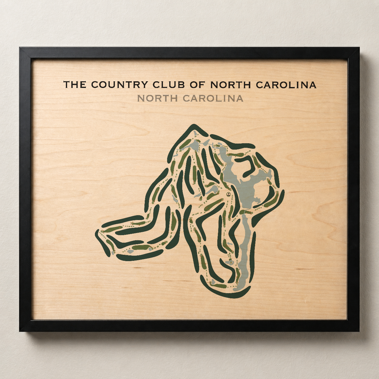 The Country Club of North Carolina, North Carolina - Printed Golf Courses