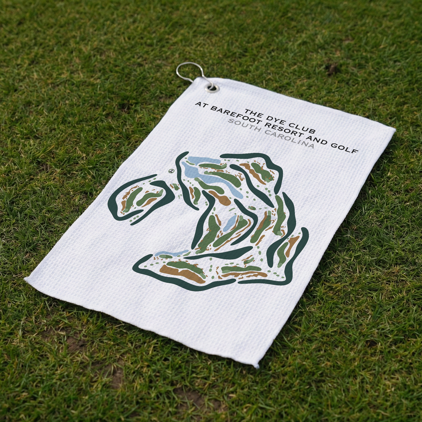 The Dye Club At Barefoot Resort, South Carolina - Printed Golf Courses