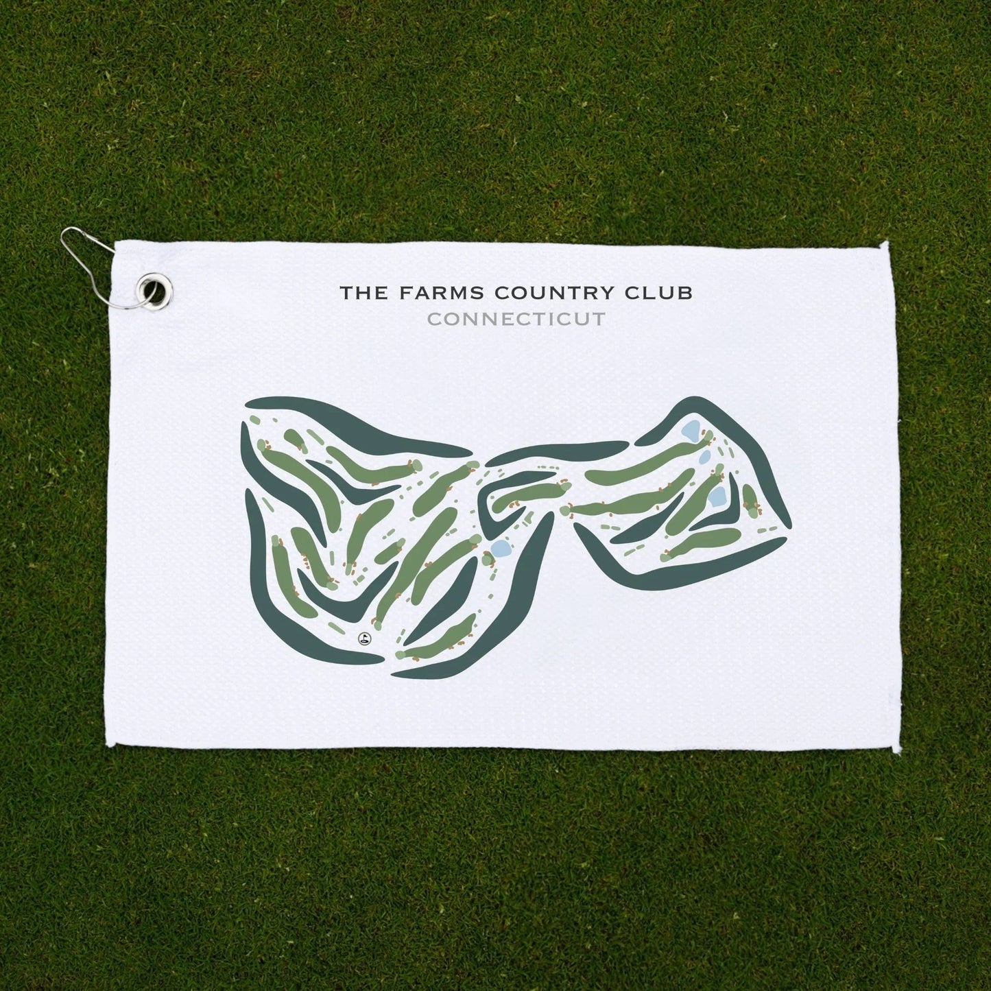 The Farms Country Club, Connecticut - Printed Golf Course