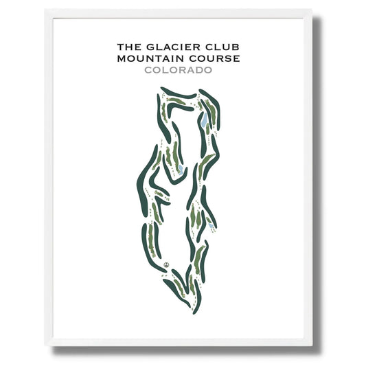 The Glacier Club, Mountain Course, Colorado - Printed Golf Course