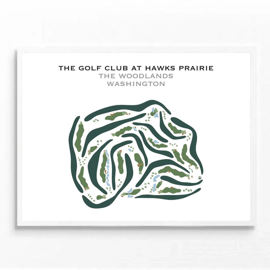 The Golf Club at Hawks Prairie - The Woodlands, Washington - Printed Golf Courses