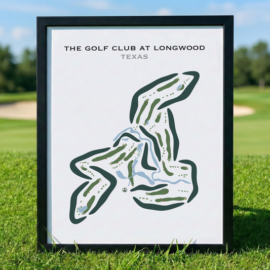 The Golf Club at Longwood, Texas - Printed Golf Courses