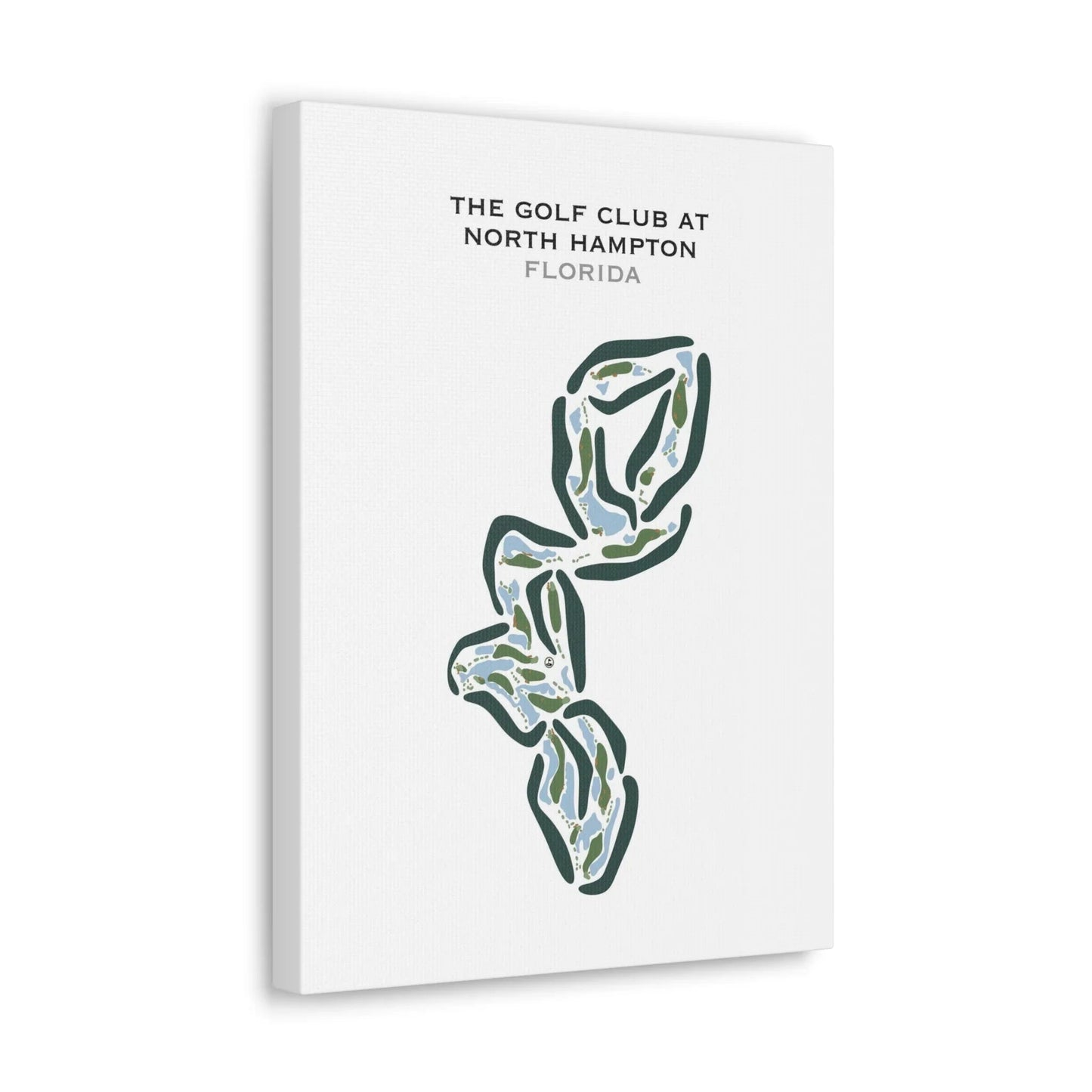 The Golf Club at North Hampton, Florida - Printed Golf Courses