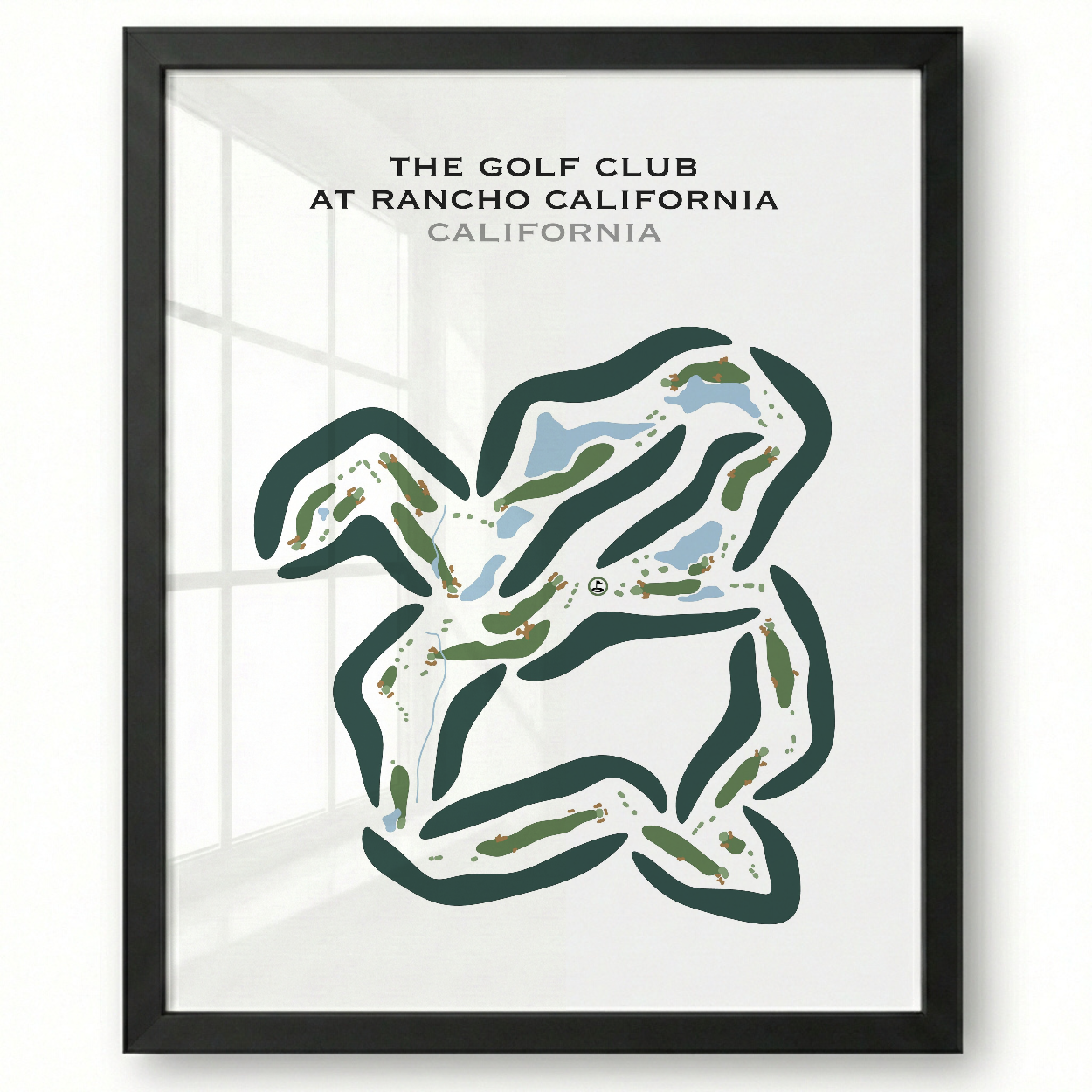 The Golf Club at Rancho California, California - Printed Golf Courses