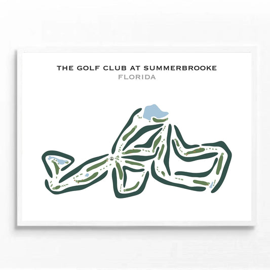 The Golf Club at Summerbrooke, Florida - Printed Golf Courses