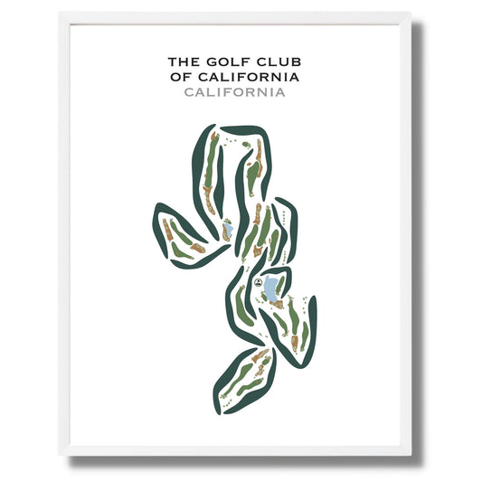 The Golf Club of California, California - Printed Golf Courses