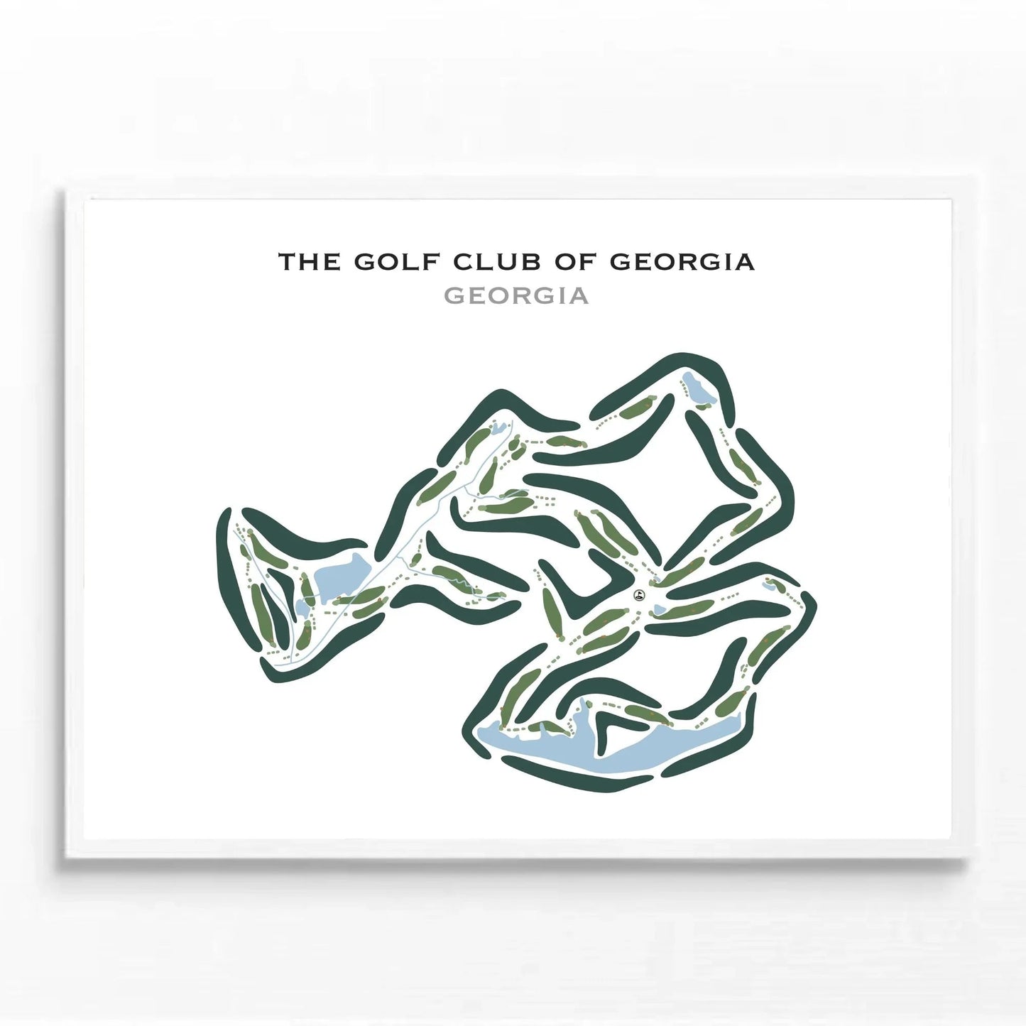The Golf Club of Georgia, Georgia - Printed Golf Courses