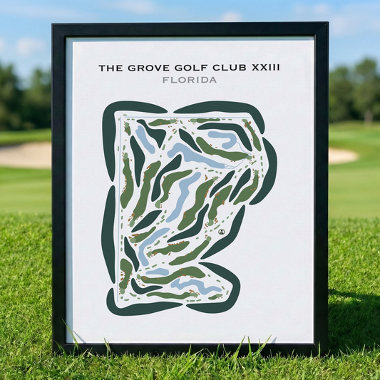 The Grove Golf Club XXIII, Florida - Printed Golf Courses