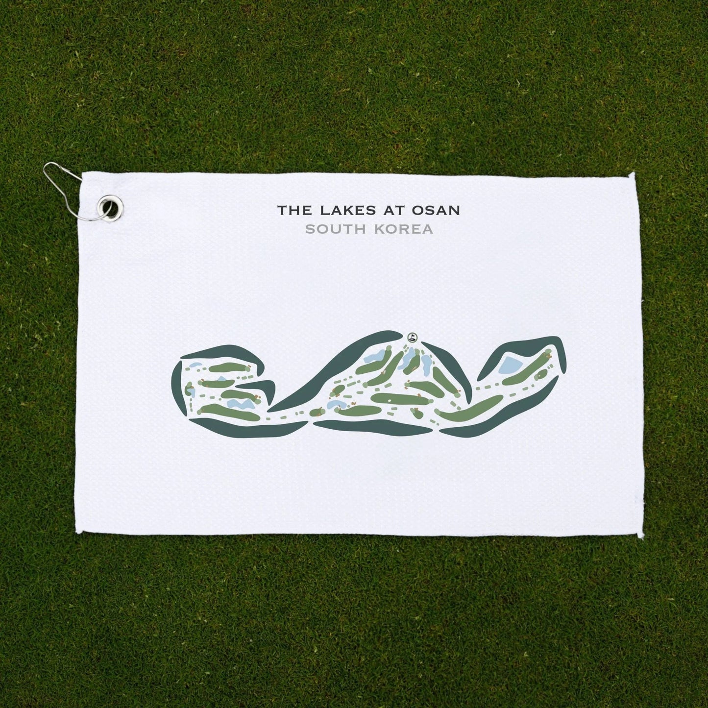 The Lakes at Osan, South Korea - Printed Golf Courses