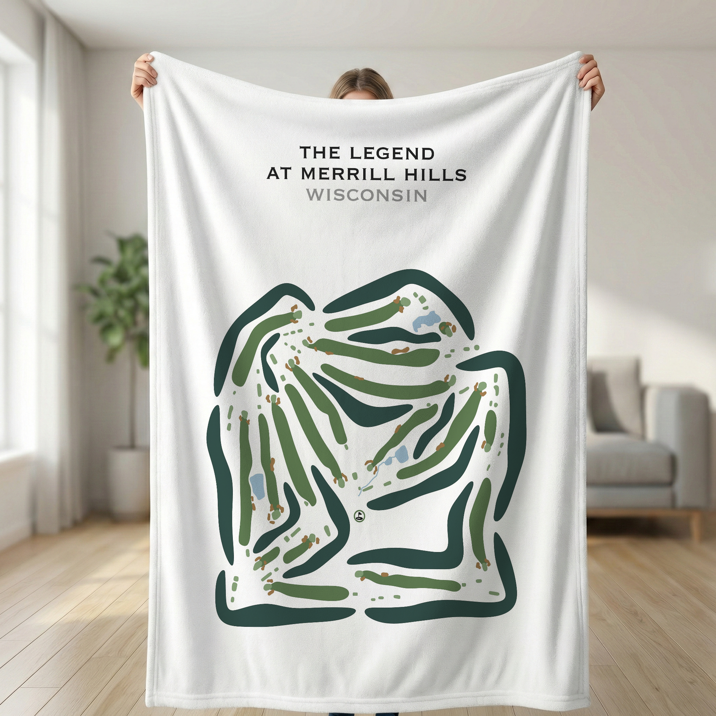 The Legend at Merrill Hills, Wisconsin - Printed Golf Courses