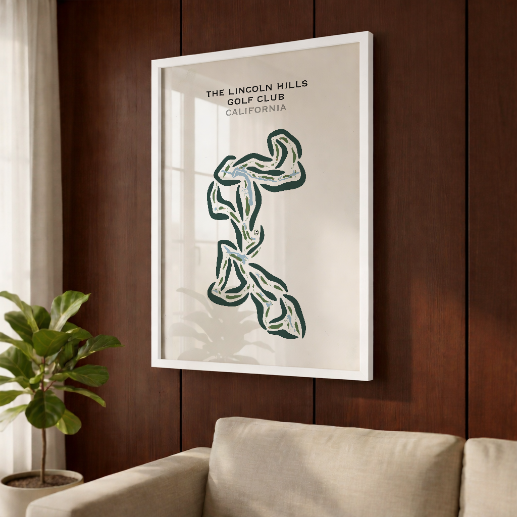 The Lincoln Hills Golf Club, California - Printed Golf Courses