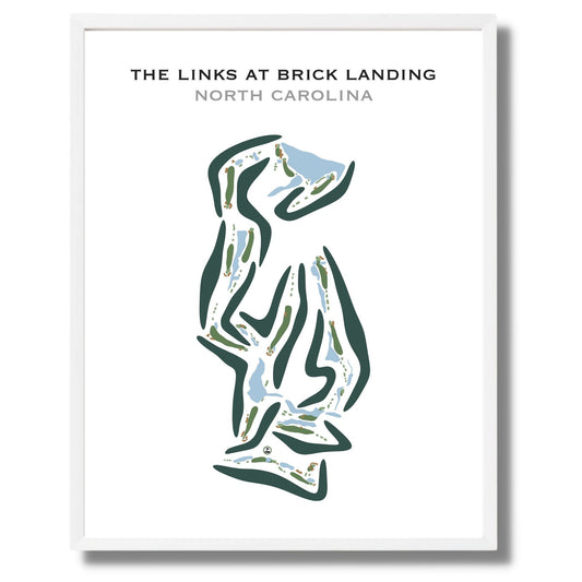 The Links at Brick Landing, North Carolina - Printed Golf Courses