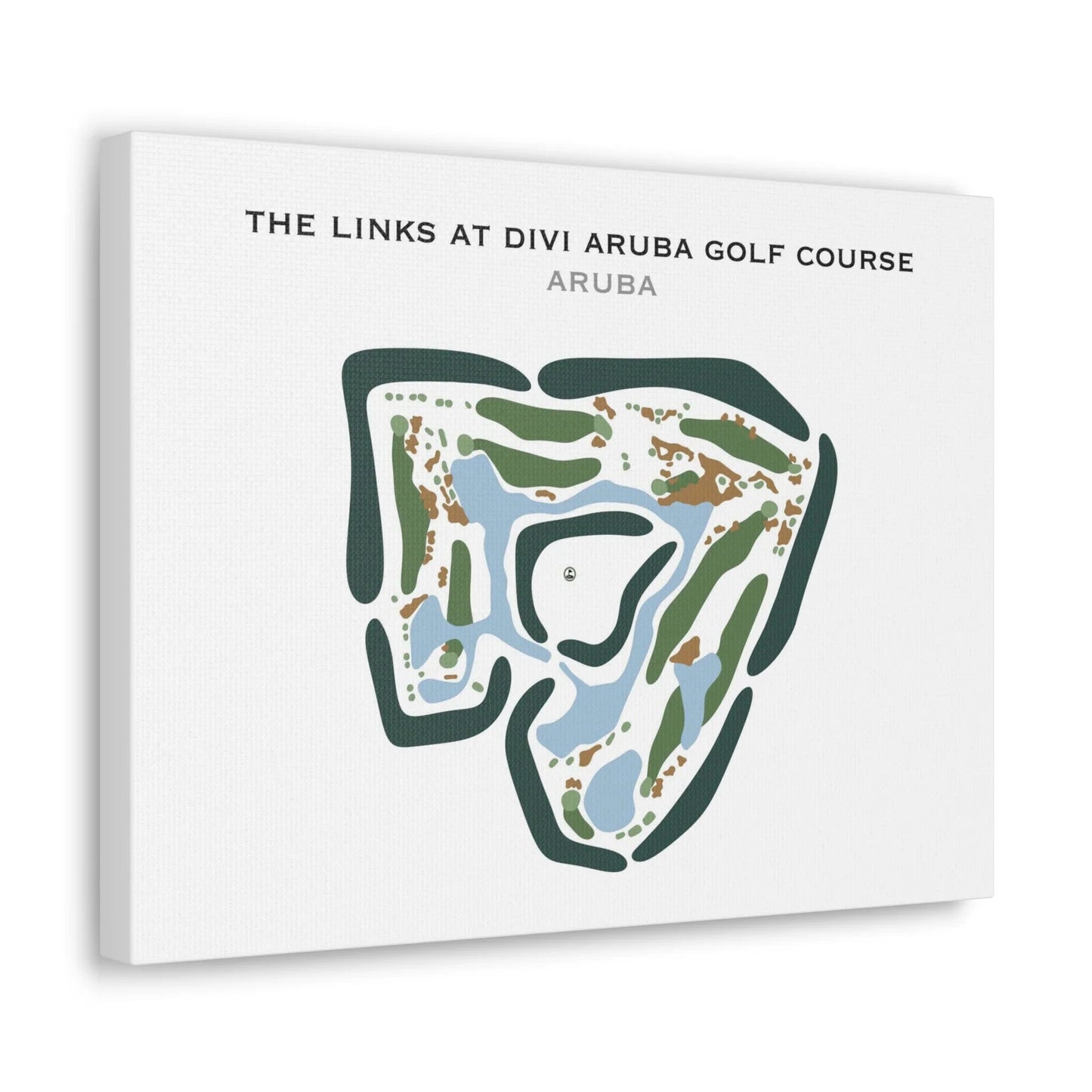 The Links at Divi Aruba Golf Course, Aruba - Printed Golf Courses