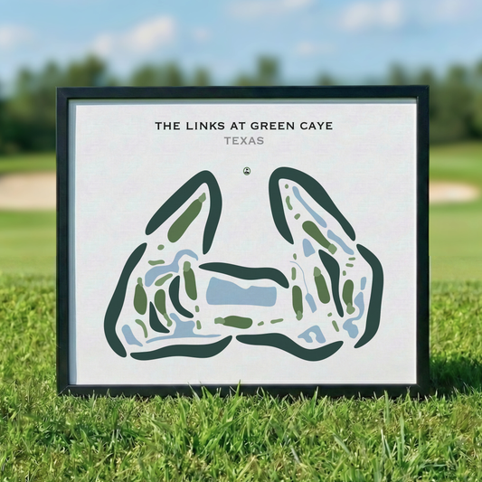 The Links at Green Caye, Texas - Printed Golf Courses